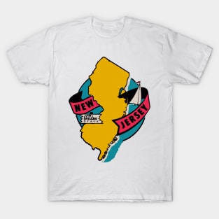 New Jersey State Outline T-Shirt